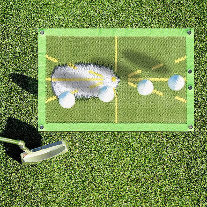 Golf Training Mat for Swing Detection Batting