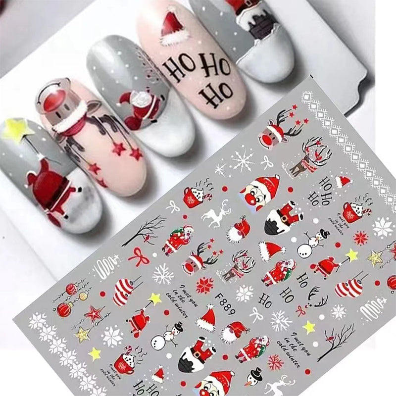 Christmas Nail Art Stickers