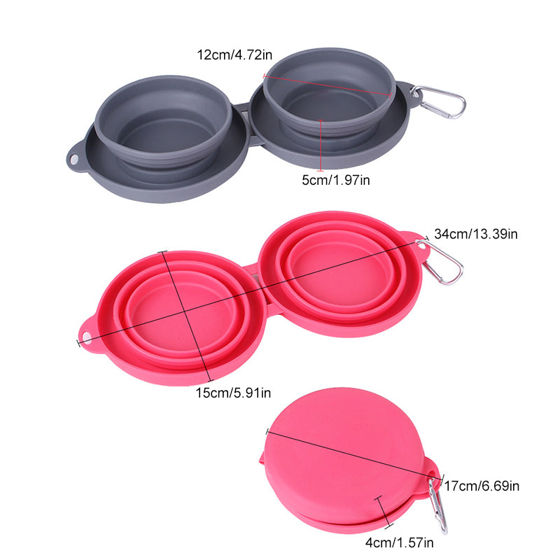 Pawfun Travel Dog Diner Set