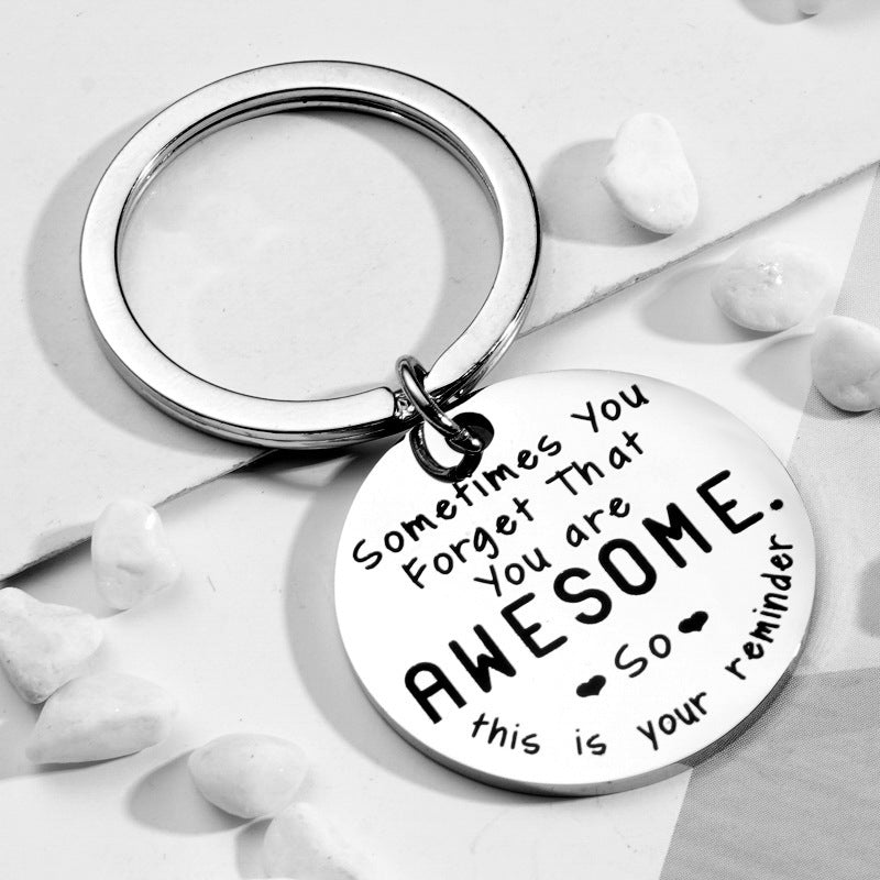 Inspirational Best Friend Keychain