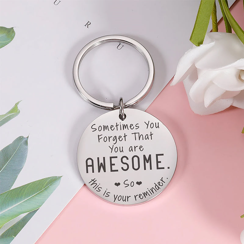 Inspirational Best Friend Keychain