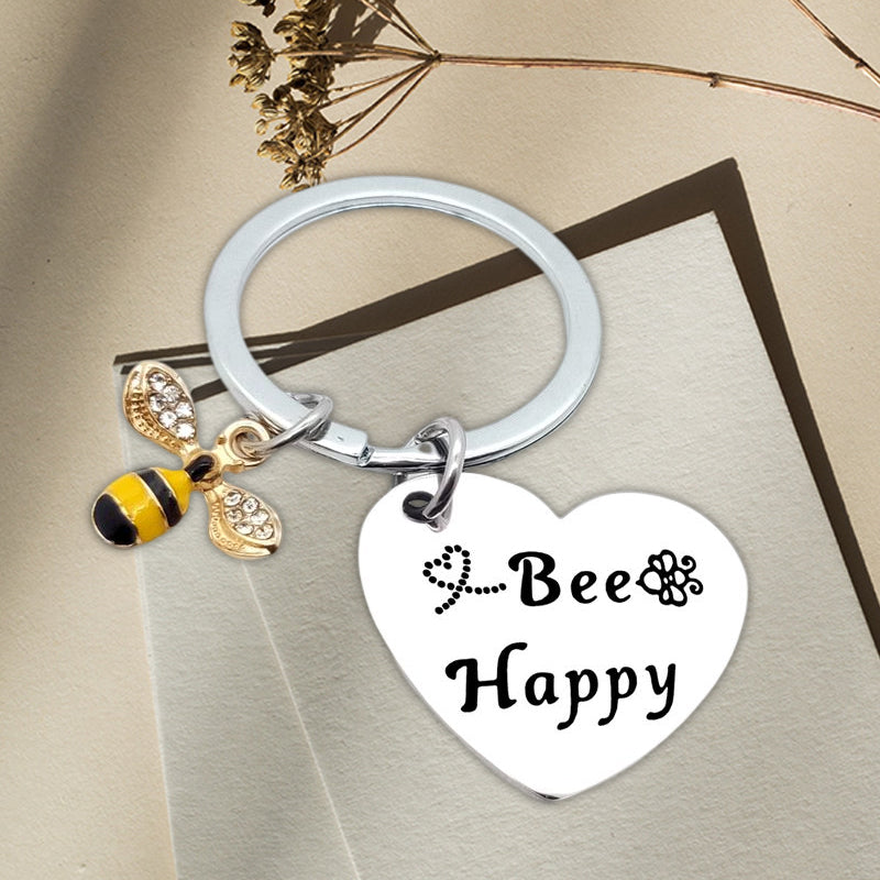 Honey Bee Keychain