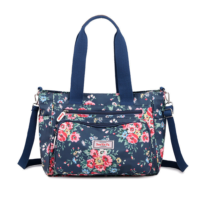 Waterproof Large Capacity Floral Pattern Bag
