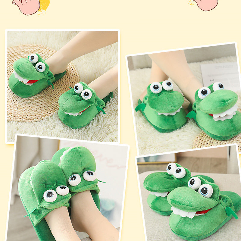 Crocodile Slippers for Winter