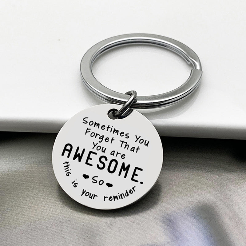 Inspirational Best Friend Keychain