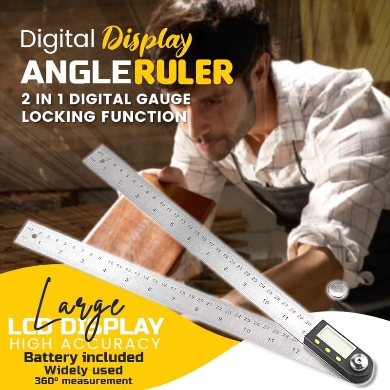 Electronic Digital Display Angle Ruler