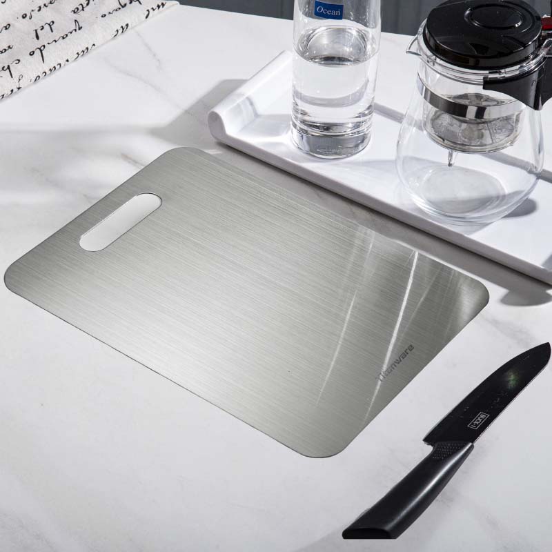 304 Stainless Steel Anti-bacterial and Anti-mold Double Sided Cutting Board