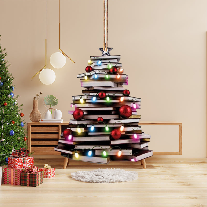 Christmas Book Tree Ornament