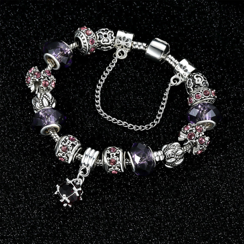 Crystal Pendant Bracelet