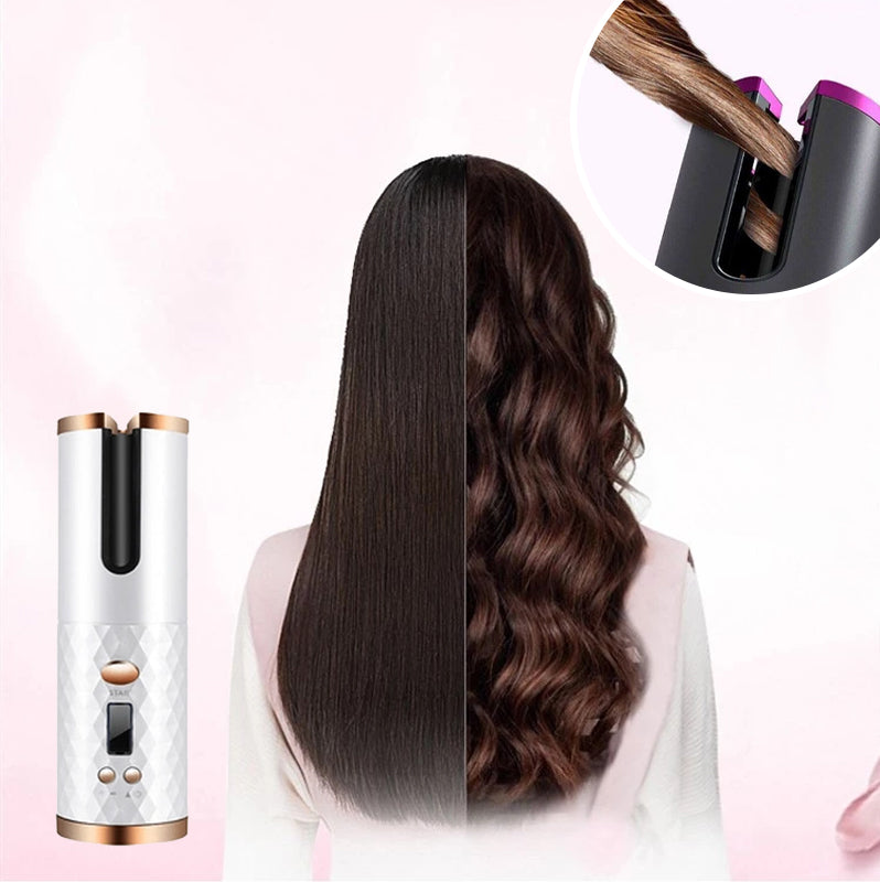 Wireless Auto Rotation Curling Iron