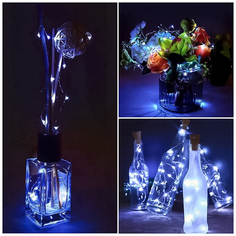 LED bottle light cork night light DIY deco gift