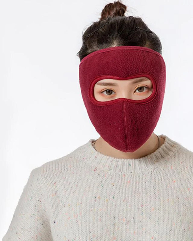 Winter fleece mask warm mask