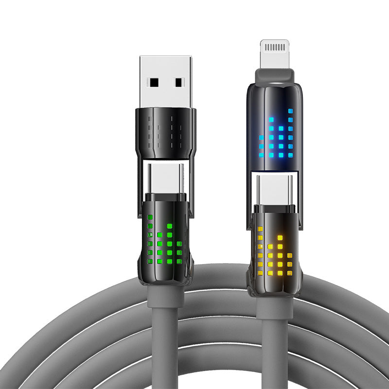 240W 4-in-1 Fast Charging Cable