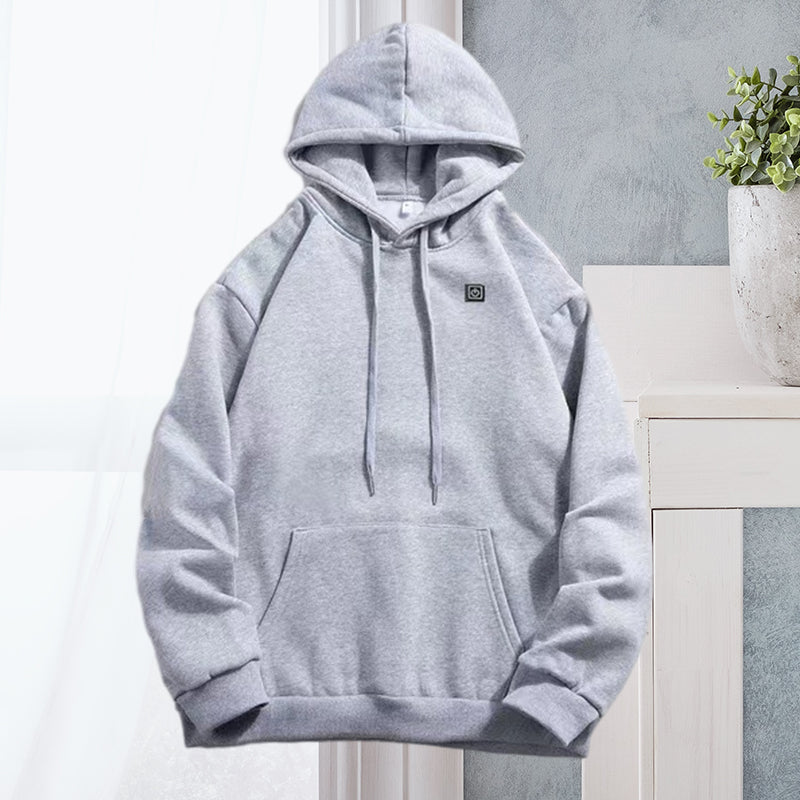 USB power heated hooded sweatshirt