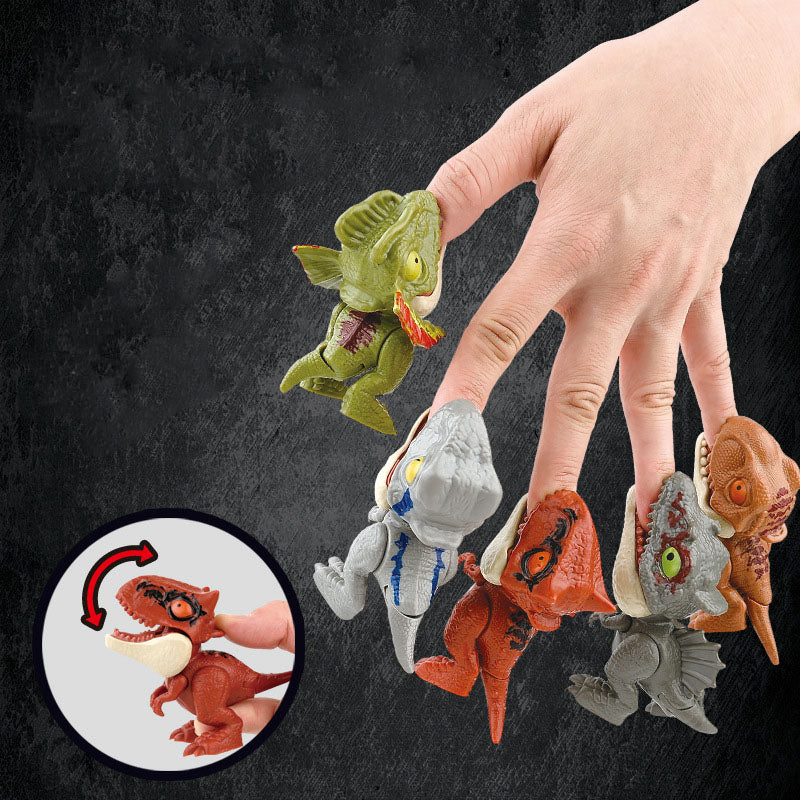 Finger Dinosaur Anime Action Figures Toys