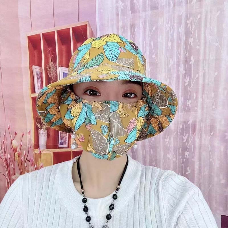 Sun Protection Mask Hat