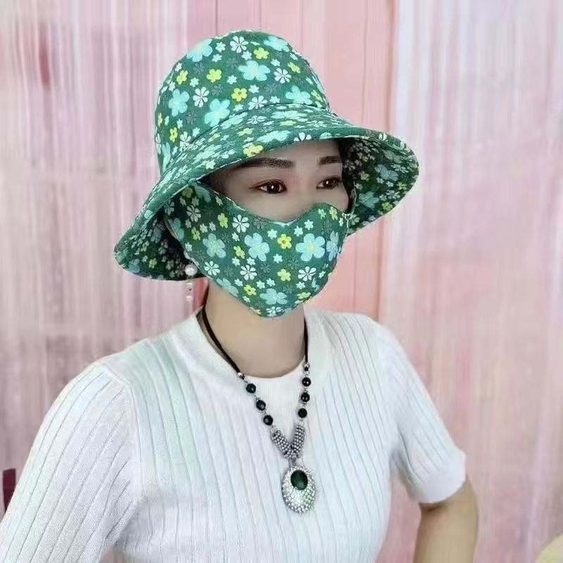 Sun Protection Mask Hat