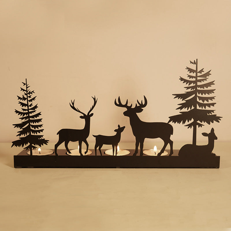 Reindeer Tealight Candle Holder