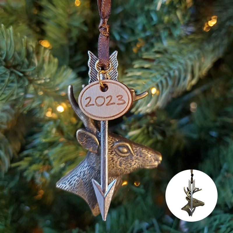 ✨Hunting Christmas Tree Ornament🦌