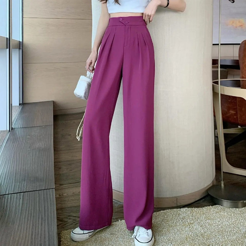 Casual High Waist Pants