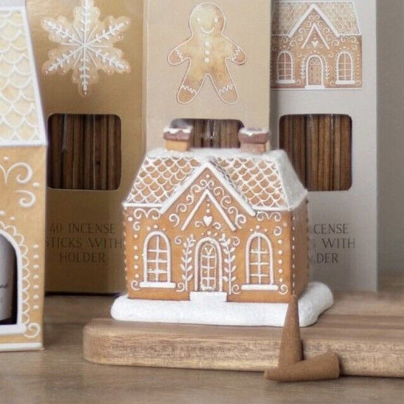 Gingerbread House Incense Burner