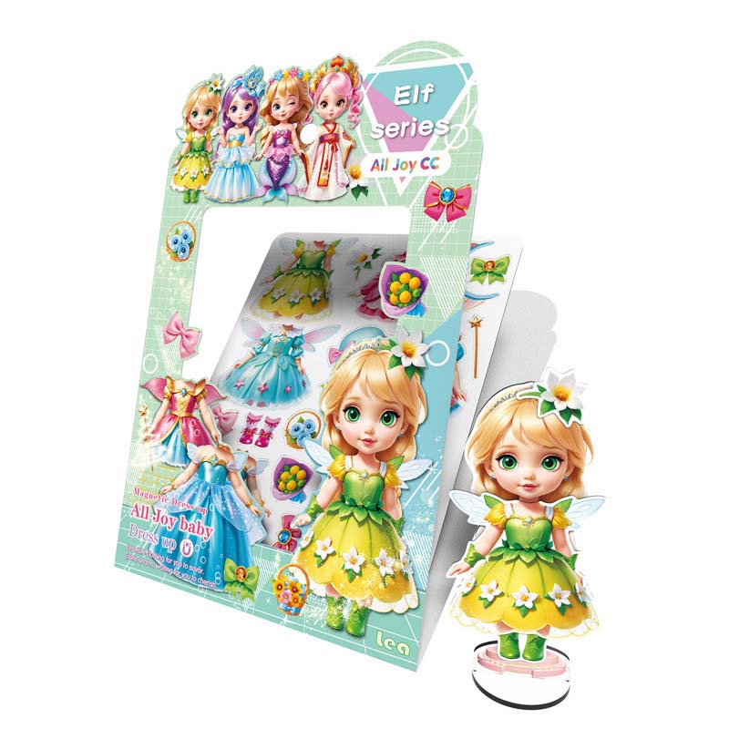 Magnetic Princess Dress-Up Stickers