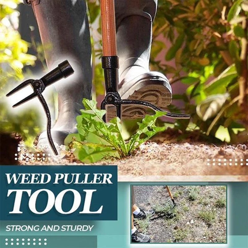 Stand Up Weed Puller Tool