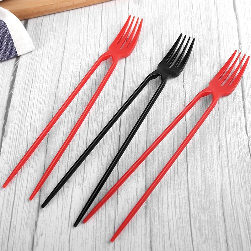 Chopsticks and Fork in ONE (50 pcs set)