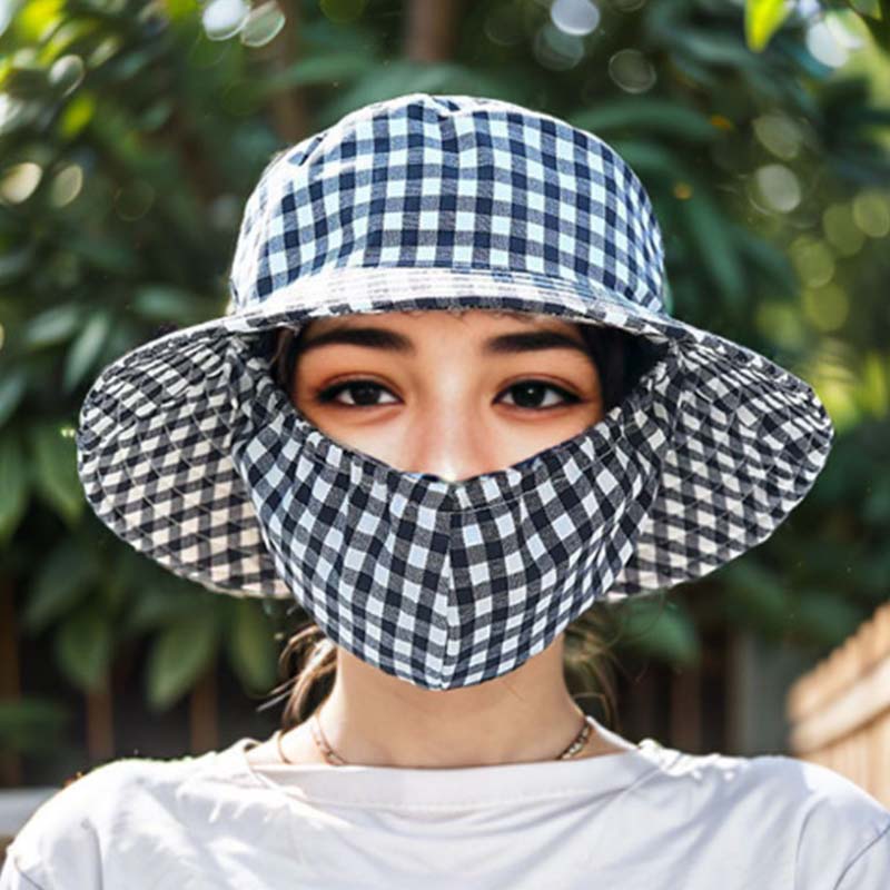 Sun Protection Mask Hat