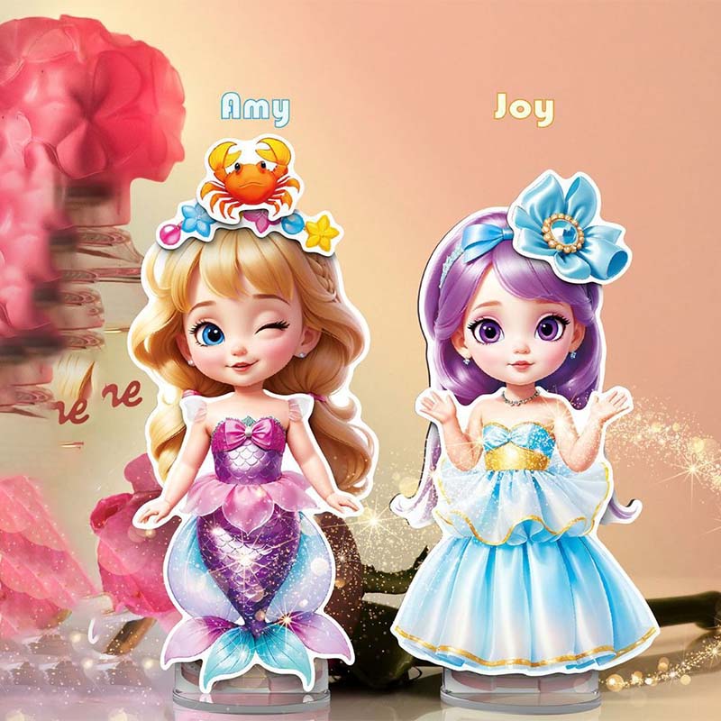 Magnetic Princess Dress-Up Stickers