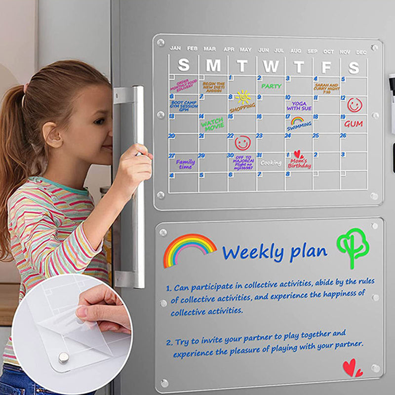 Magnetic Acrylic Calendar