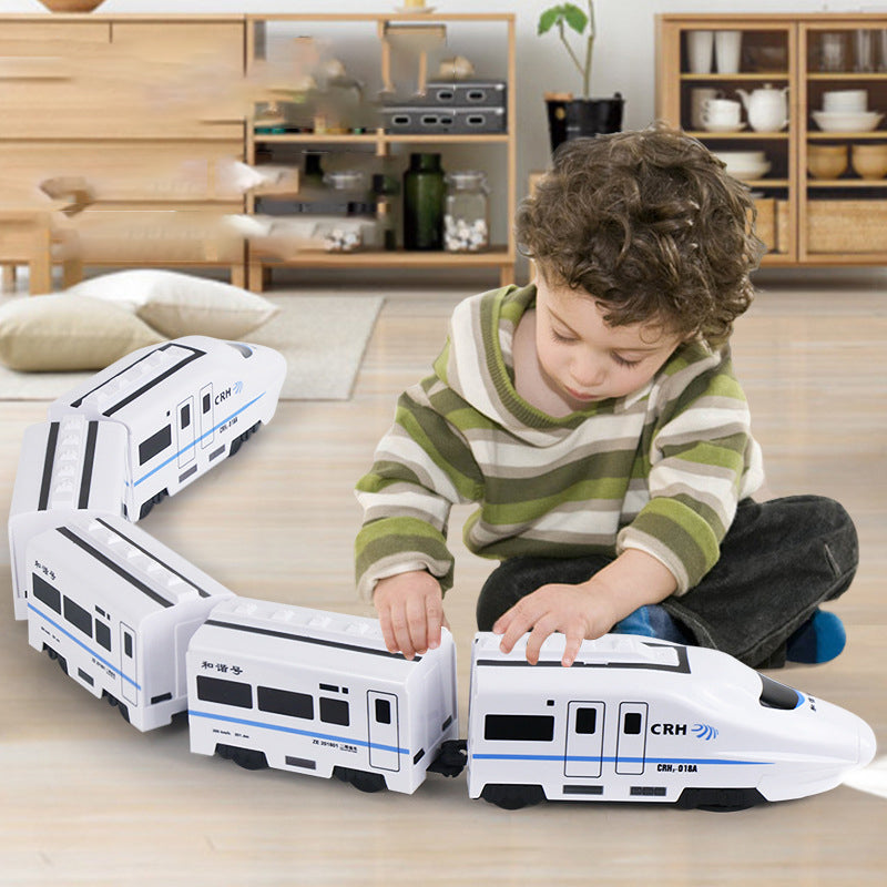 Simulated high-speed rail toys