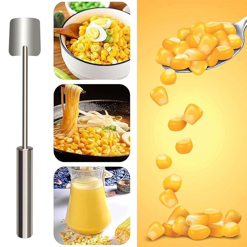 Corn kernel peeler