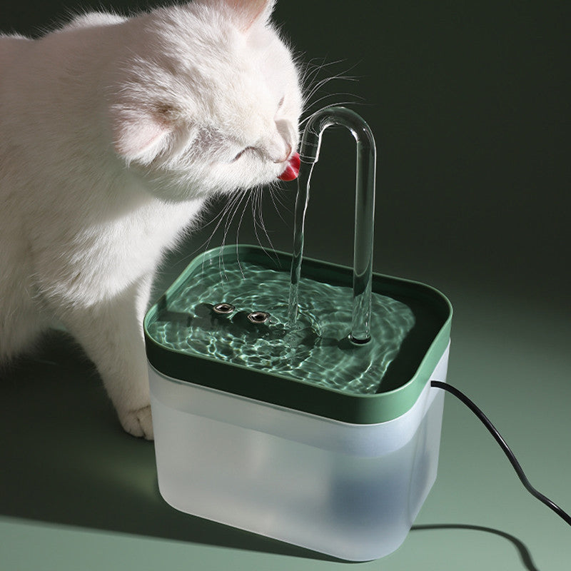 Automatic circulating water dispenser for pets