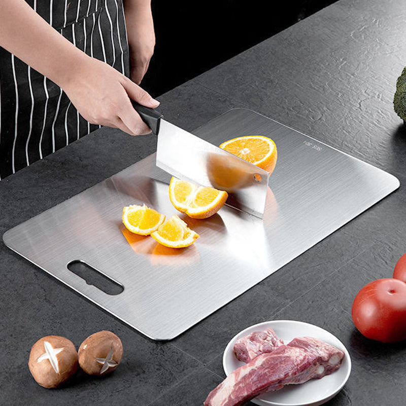 304 Stainless Steel Anti-bacterial and Anti-mold Double Sided Cutting Board