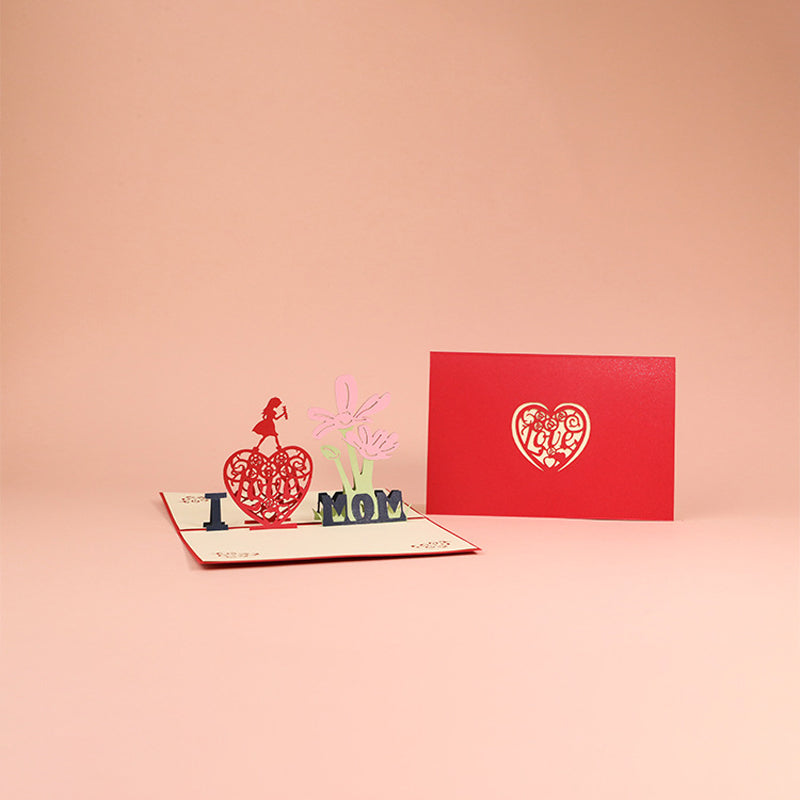 Mother's Day 3D Greeting Card