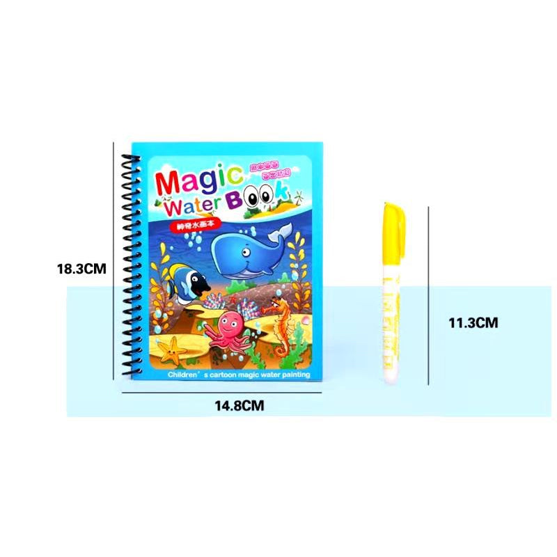 Reusable Painting Books for Kids