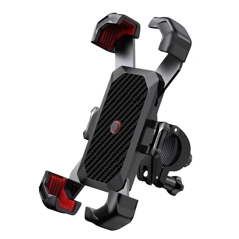 Universal bike phone holder with 360° view