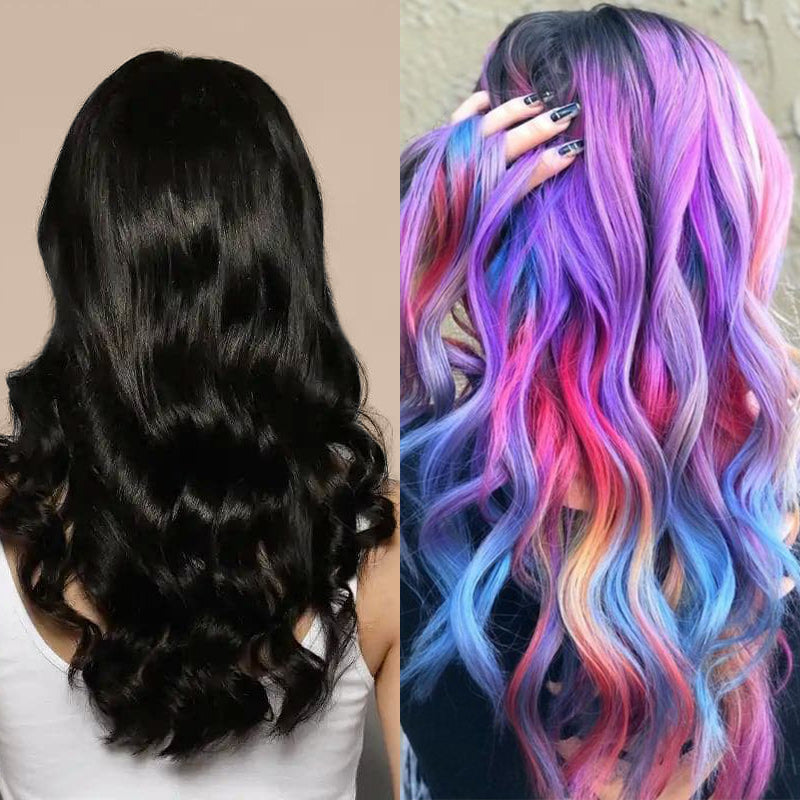 Professional easy-to-clean hair dye comb