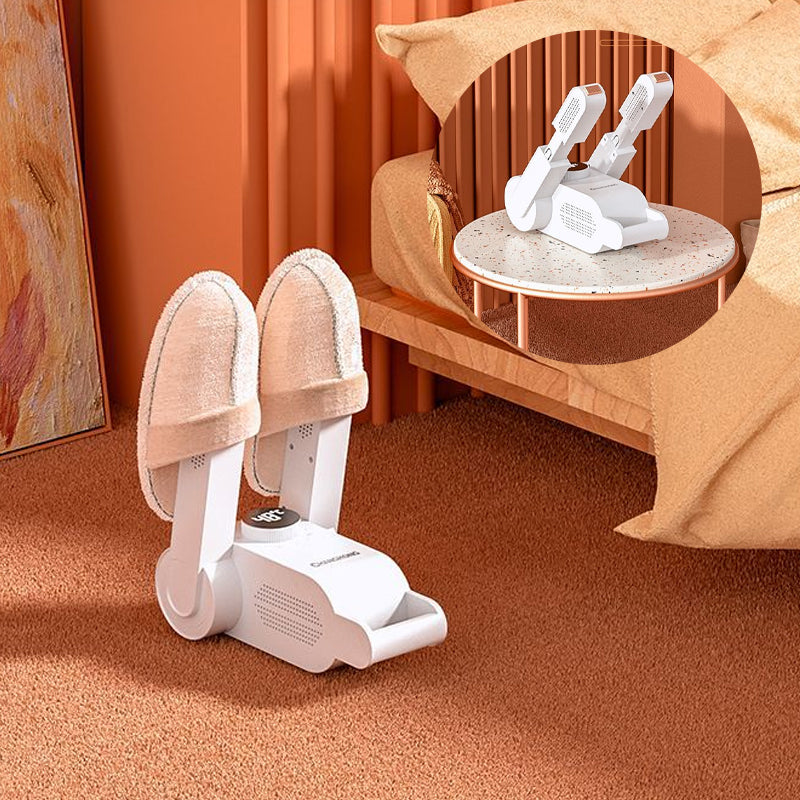 Retractable and Foldable Shoe Dryer