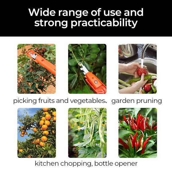 Professional pruner picker shears new vegetable fruit harvesting picking sharp hook tool