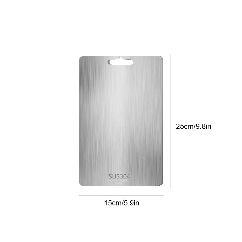 304 Stainless Steel Anti-bacterial and Anti-mold Double Sided Cutting Board