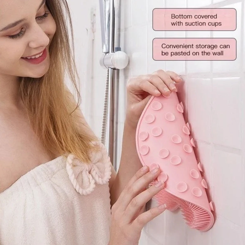 Shower Foot and Back Scrubber Massage Pad