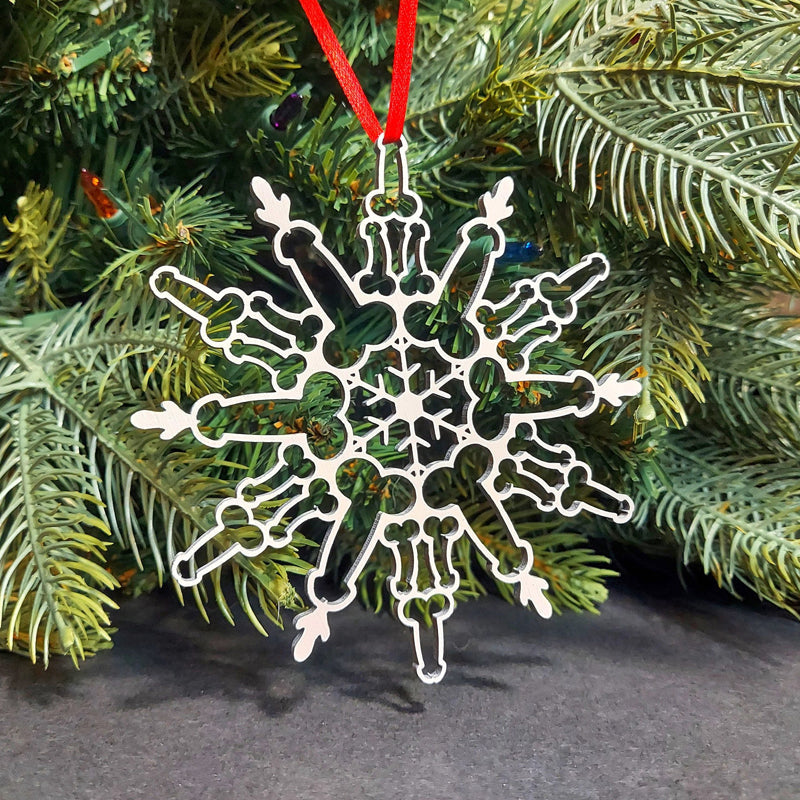 Funny Snowflake Ornament