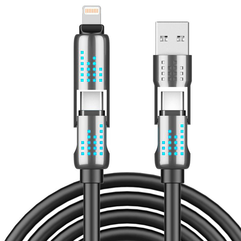 240W 4-in-1 Fast Charging Cable
