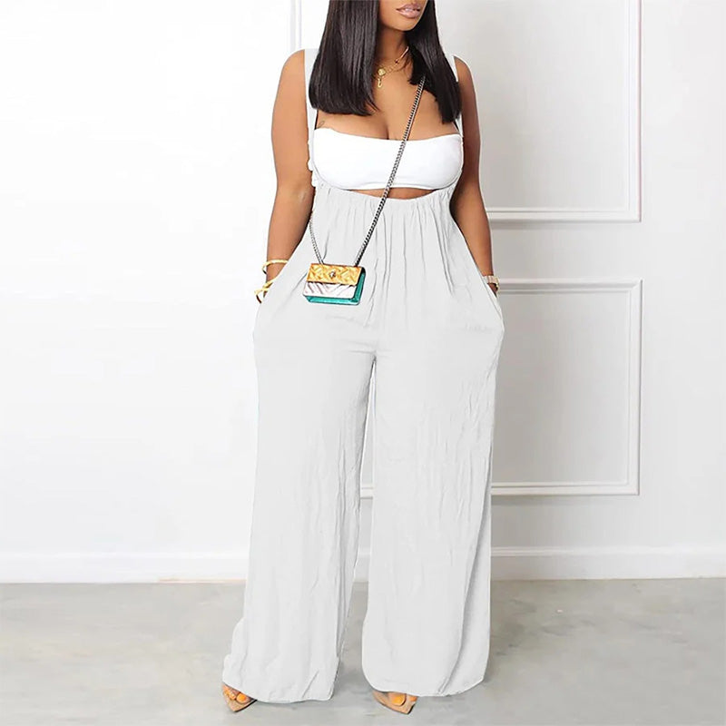 Soft Loose Solid Color Dreams Jumpsuit