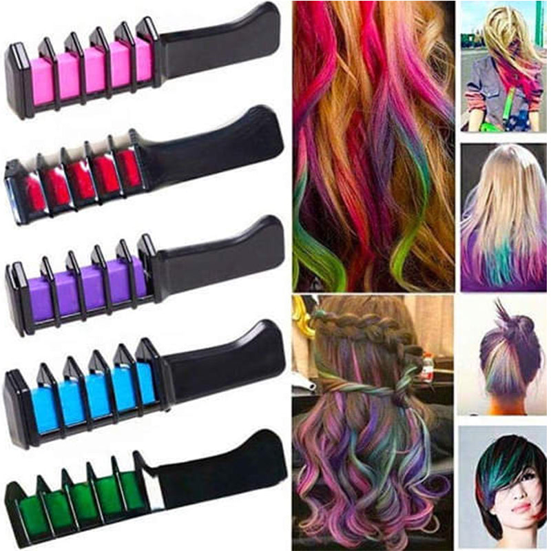 Professional easy-to-clean hair dye comb