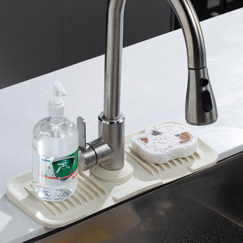 Silicone Sink Faucet Splash Guard Mat