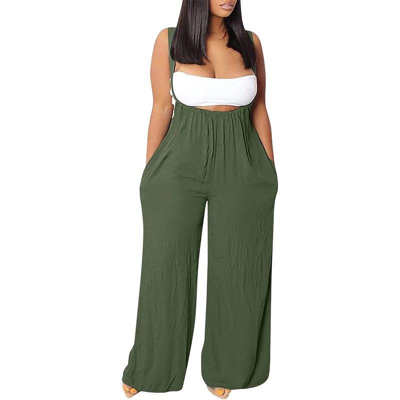 Soft Loose Solid Color Dreams Jumpsuit