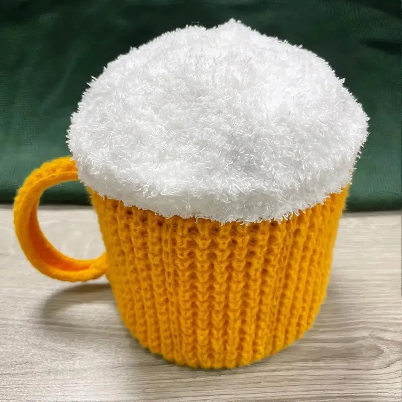 🍺Funny 3D Beer Mug Knitted Glove Gift🎁